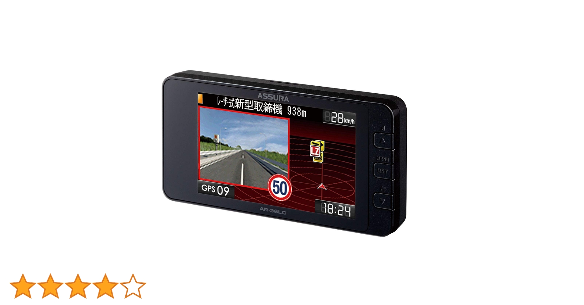 セルスター AR-36LC OBDアダプタ 新レーザー式オービス レーダー探知機 セルスター AR-36LC +RO-117 OBD2アダプターセット レーザー式